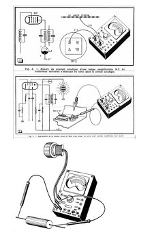 Historický analogový francouzský multimetr VOC - 10