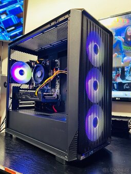 Herní pc Ryzen, 16GB DDR4, 500GB SSD+HDD, RX 470 4GB Win 11 - 10