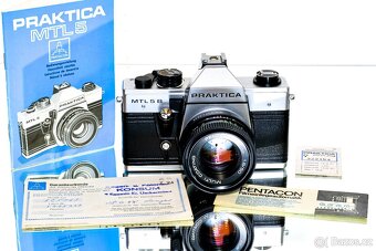 Praktica MTL5B + Pentacon 1,8/50mm TOP STAV - 10