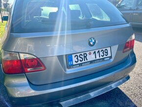 Bmw e61 525i n52b25a  manuál Silbergrau metallic pouze díly - 10