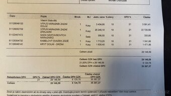 Nový OE zadní nárazník BMW 650i 2012-2018 - 10
