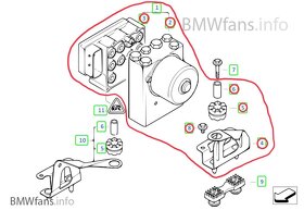 ‼️Řídící jednotka ABS+ASC - BMW. - 10