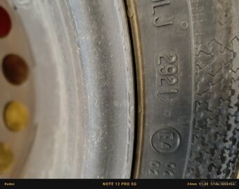 Prodám zimní kola na Volkswagen Caddy 195/65 R15 T - 10