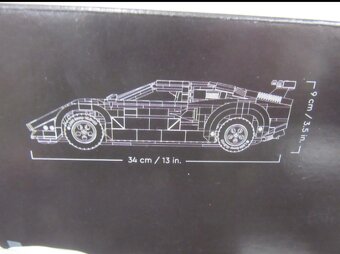 Nové, nerozbalené lego 10337 Lamborghini Countacg 5000 - 10