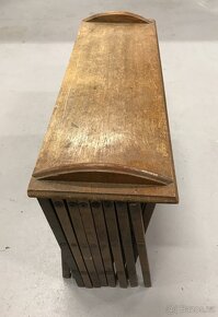 prodám starožitné rozkládací lehátko Cabinetta - 10