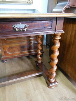 Psací stůl historismus - 10