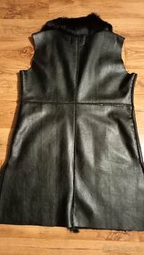 Luxusní kožená vesta - 10