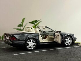 1:18 Mercedes-Benz SL600 (1997) Black - AUTOart Millennium - 10