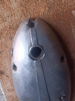 Víko motoru Jawa 250 / 559 / 353,strana spojky,zapalování - 10