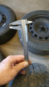 Pneu 215/60R16 na plech. diskách VW T4 Multivan - 10