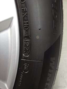 17"Originál Audi Q3 Kodiaq Tiguan 5x112 zimní pneu 7mm - 10
