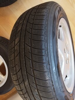 alu kola 5x112 Mercedes + pneu zimní R16 205/60 - 10