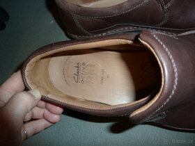 Pánské kožené boty Clarks,active air,nové - 10
