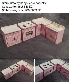 Panenky a příslušenství pro panenky viz fota. Ceny viz fota. - 10