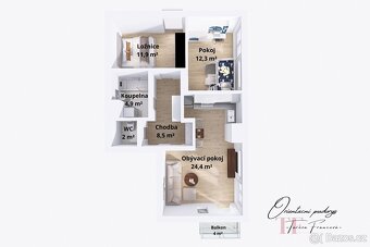 Prodej bytu 3+kk, 73 m², ul. Zahradní, Rousínov - 10