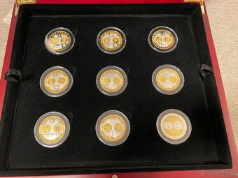 Sbírka zlatých a stříbrných mincí a medailý - 10