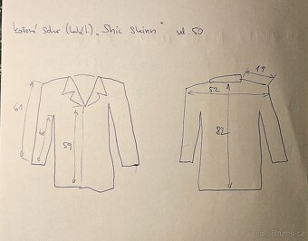 Pánský kožený kabát Shic skin vel.50 - 10