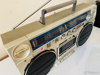 Radiomagnetofon/boombox Sharp GF 5757, rok 1985 - 10