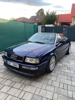 Není to projekt ale Audi 80 cabrio 2.6 6v manuál - 10
