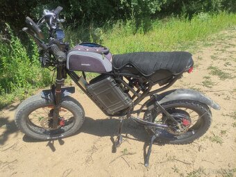 Elektrické kolo Ridstar Q20, upravené elektro 60v 3000W - 10