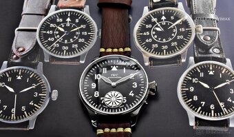 Letecké starožitné hodinky IWC Schaffhausen 1911 - 10