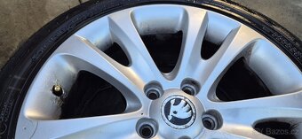 Prodám orig. 17" alu kola na Škoda Superb r.v. 2014 - 10