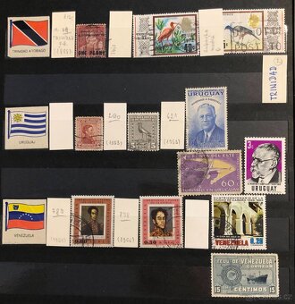 Album známek Amerika, USA, Latinská Amerika - 10