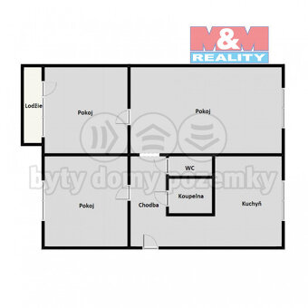 Prodej bytu 3+1, 68 m², Ostrava, ul. Jana Maluchy - 10