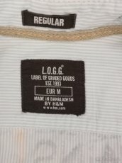 Pánská modrá košile s krátkým rukávem L.O.G.G. H&M vel. M/L - 10
