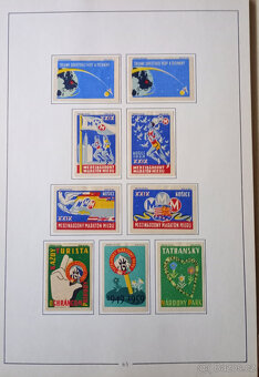Zápalkové nálepky Slovensko 1959 - 1960 - 10