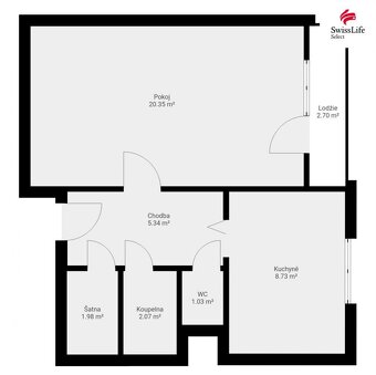 Pronájem bytu 1+1 40 m2 Sídliště Hegerova, Polička - 10