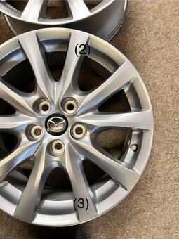 5x114,3 R17 originál Mazda alu disky - ET 50 - 10