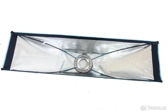 Strip softbox 30×120 cm s voštinou + stativ + držák Bowens - 10