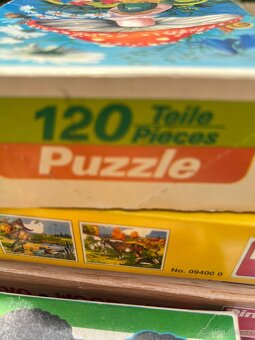 Retro dětské kostky a pohádkové knížky - 10