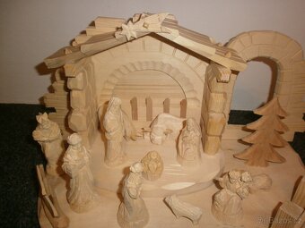 Dřevěný betlém 14B6 - 10