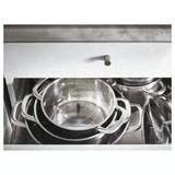 IKEA NOVÝ HRNEC S POKLICÍ-NEREZAVĚJÍCÍ OCEL 5L - 10