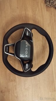 Volant Škoda Octavia 4 RS zkosený NOVÝ originální - 10
