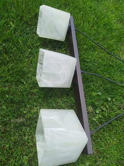 Prodám závěsný lustr (3)+Led žárovky - 10