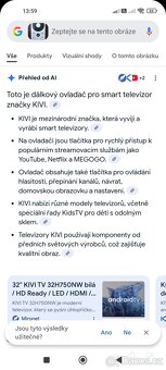 Originální dálkové ovladače TLC, Toshiba a KIVI - 10