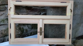 Nová dřevěná borová okna - 10