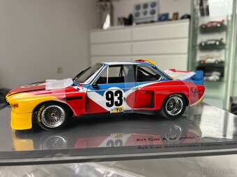 ART CAR Alexander Calder BMW 3.0CSL 1975 1:18 - 10