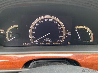 Mercedes Benz S320 cdi 173 kw W221, r.v.2008 - 10
