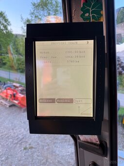 Sklizení mlátička Massey Ferguson 9280 hybrid delta - 10