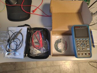 Hanmatek HO102 dvoukanálový osciloskop 100 MHz - 10