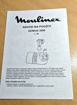 Robot Moulinex Genius - 10