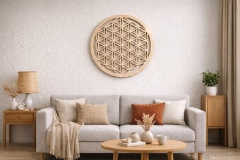 DŘEVĚNÉ MANDALY (DEKORACE) - 10