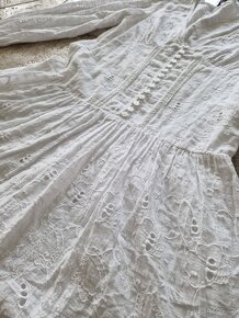 Bílé letní šaty Zara - 10