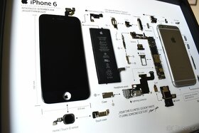 Nástěnný obraz iPhone 6 - dekorace bytu, kanceláře nebo dar - 10