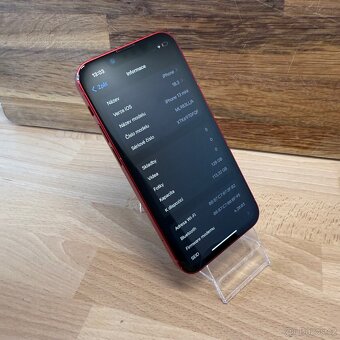 iPhone 13 mini 128GB, červený (12 měsíců záruka) - 10