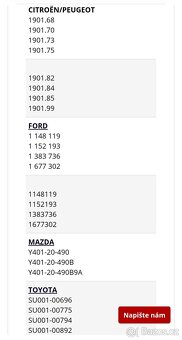 NOVÝ palivový filtr na Ford, Citroën, Peugeot, Mazda, Toyota - 10